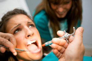 Relieving dental anxiety or entrophobia
