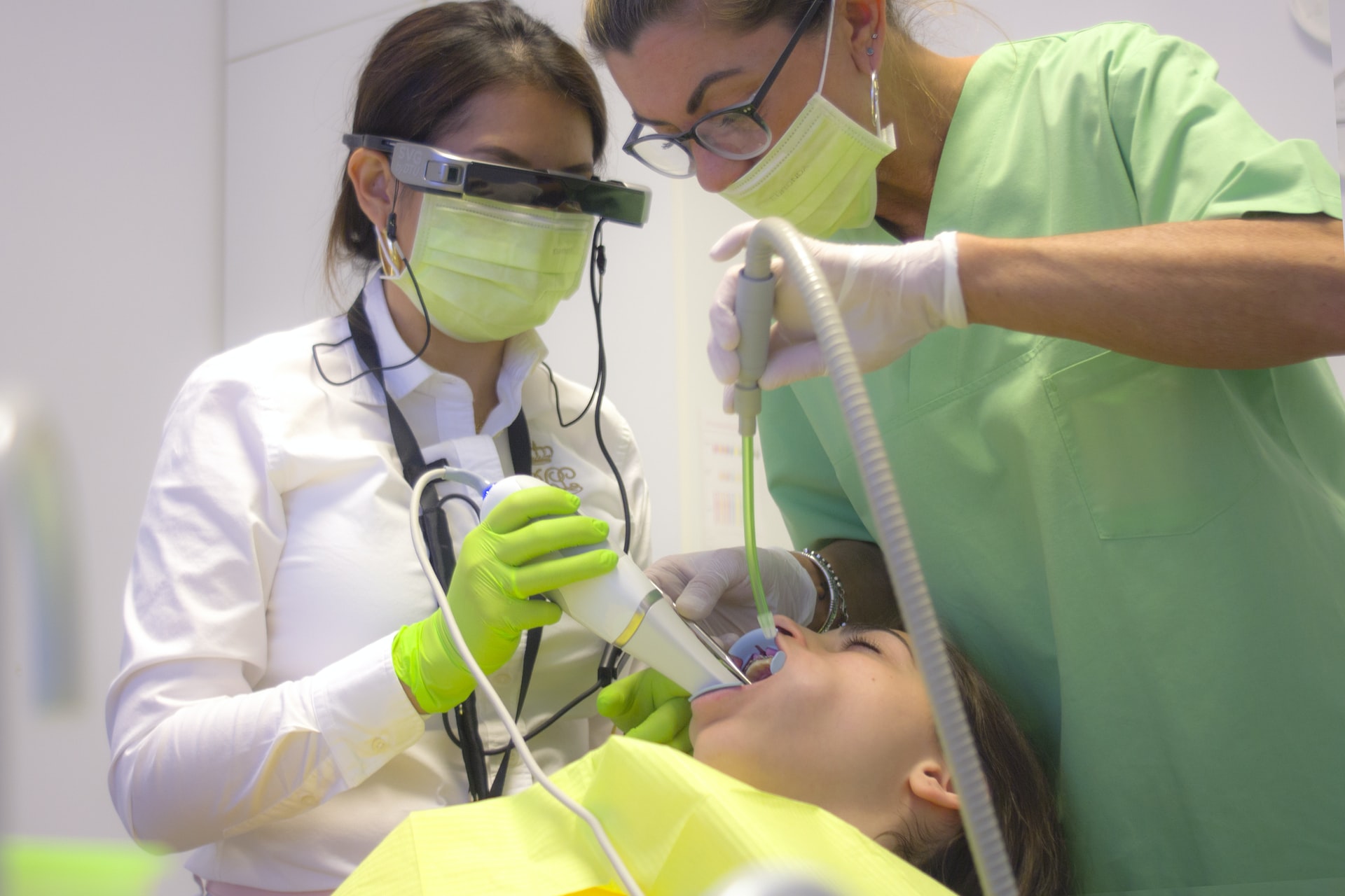 child in dentist